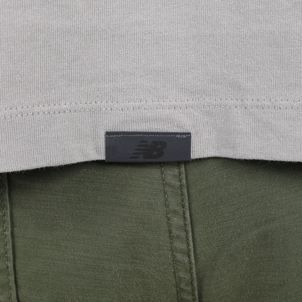 ニューバランス（new balance）（メンズ）長袖Tシャツ ロンT MT1996 グラフィックロングスリーブTシャツ AMT35014-TAG グレー
