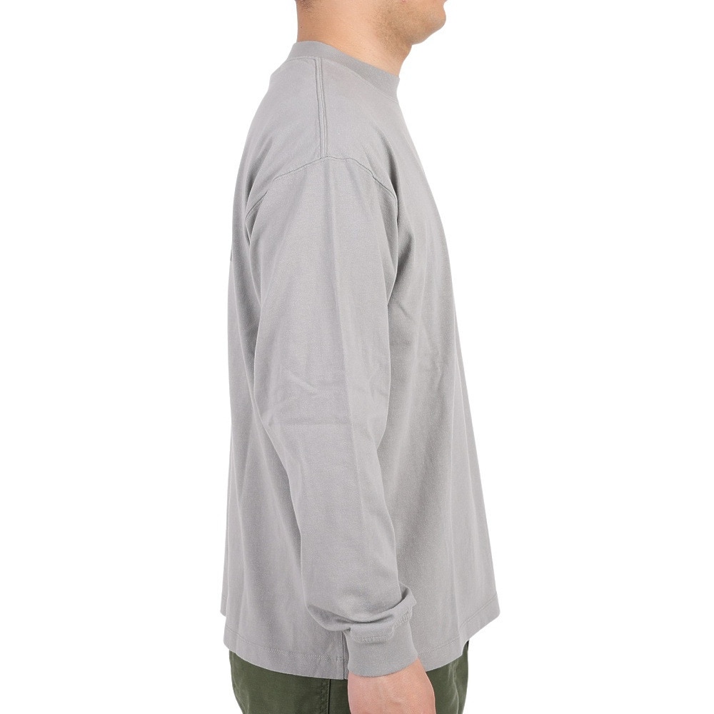 ニューバランス（new balance）（メンズ）長袖Tシャツ ロンT MT1996 グラフィックロングスリーブTシャツ AMT35014-TAG グレー