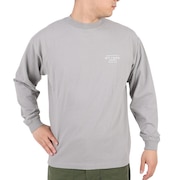 (メンズ)長袖Tシャツ ロンT MT1996 グラフィックロングスリーブTシャツ AMT35014-TAG グレー