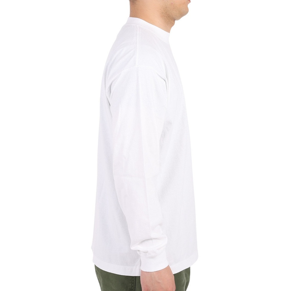 ニューバランス（new balance）（メンズ）長袖Tシャツ ロンT MT1996 グラフィックロングスリーブTシャツ AMT35014-WT ホワイト