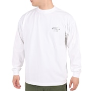ニューバランス（new balance）（メンズ）長袖Tシャツ ロンT MT1996 グラフィックロングスリーブTシャツ AMT35014-WT ホワイト