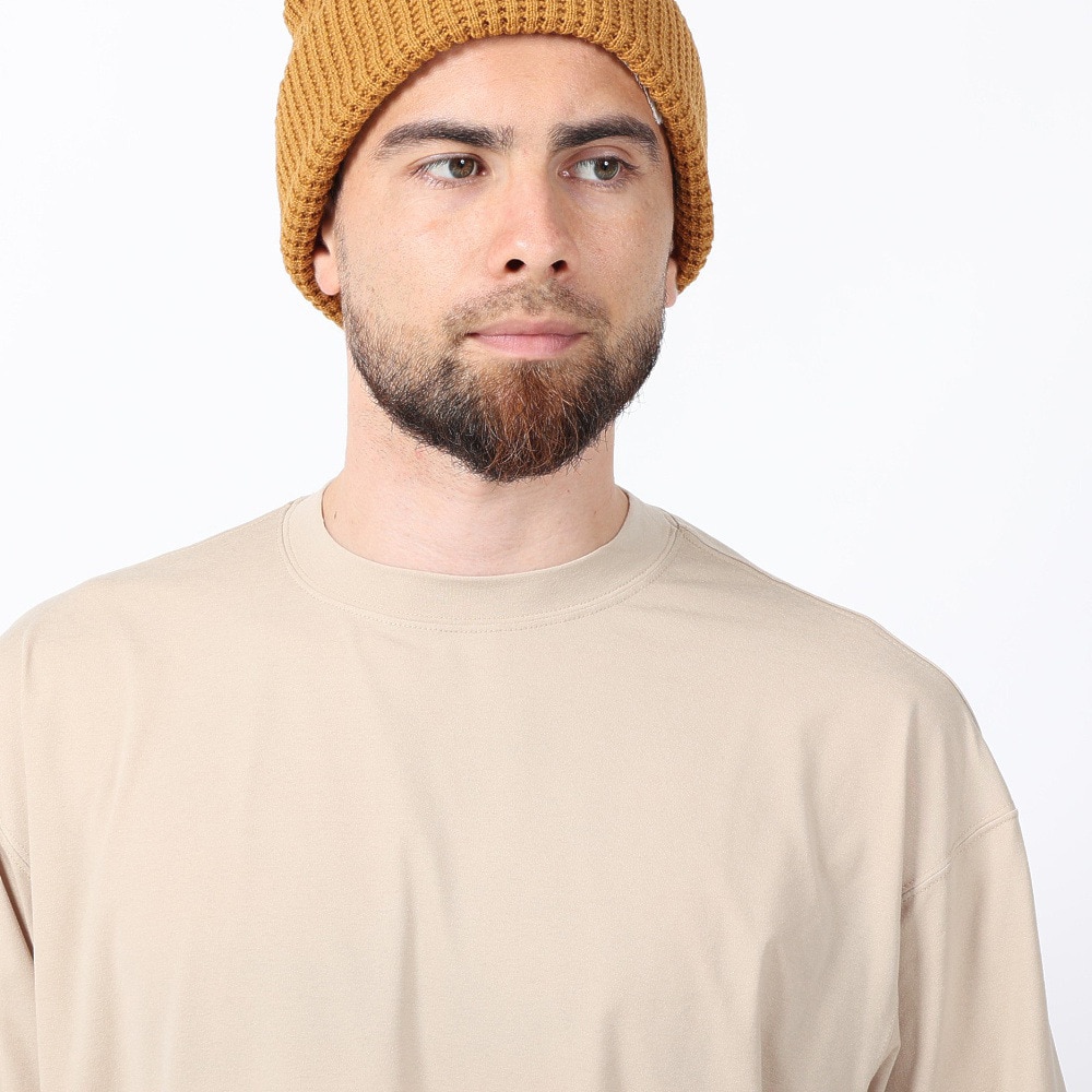 ニューバランス（new balance）（メンズ）ラッシュガード 長袖Tシャツ MT1996 AMT35015INC ベージュ 速乾 UVカット 紫外線対策