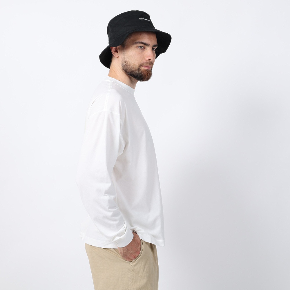 ニューバランス（new balance）（メンズ）ラッシュガード 長袖Tシャツ MT1996 AMT35015MW1 ホワイト 速乾 UVカット 紫外線対策 