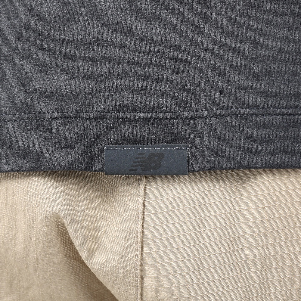 ニューバランス（new balance）（メンズ）ラッシュガード 長袖Tシャツ MT1996 AMT35015PHM グレー 速乾 UVカット 紫外線対策