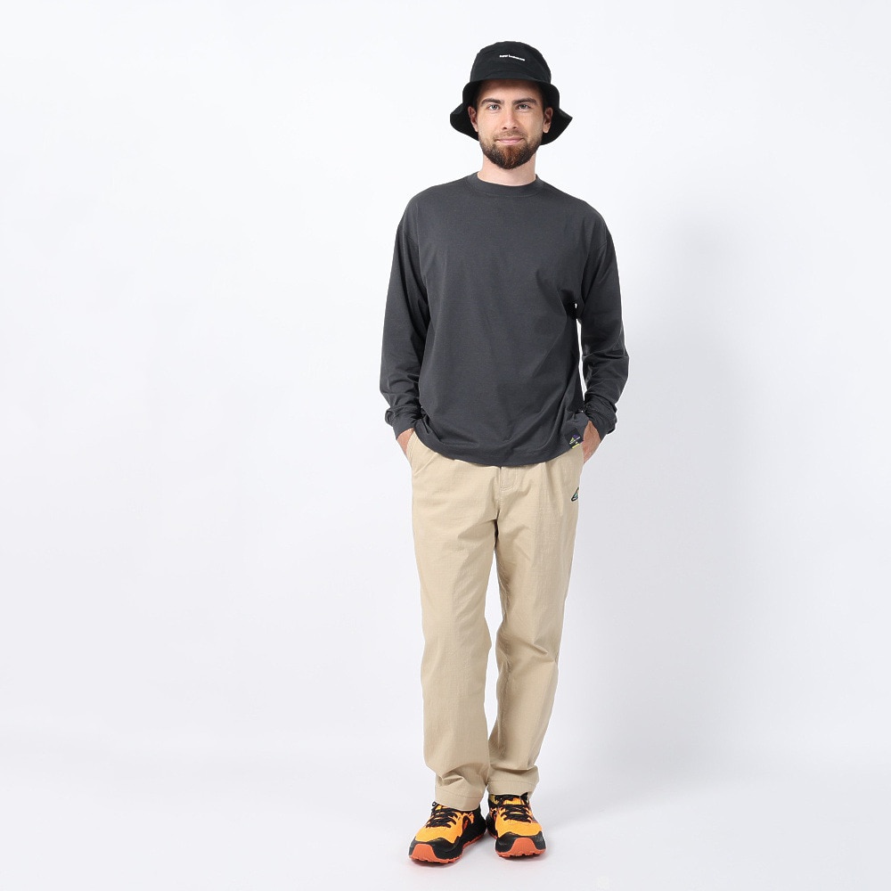 ニューバランス（new balance）（メンズ）ラッシュガード 長袖Tシャツ MT1996 AMT35015PHM グレー 速乾 UVカット 紫外線対策