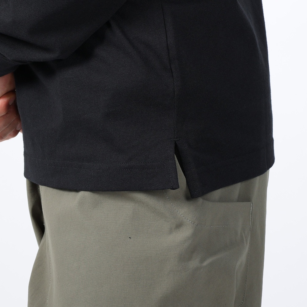 ジャックウルフスキン（JackWolfskin）（メンズ）長袖Tシャツ ロンT JP POCKET ポケットTシャツ V2 5022584-6000 ブラック