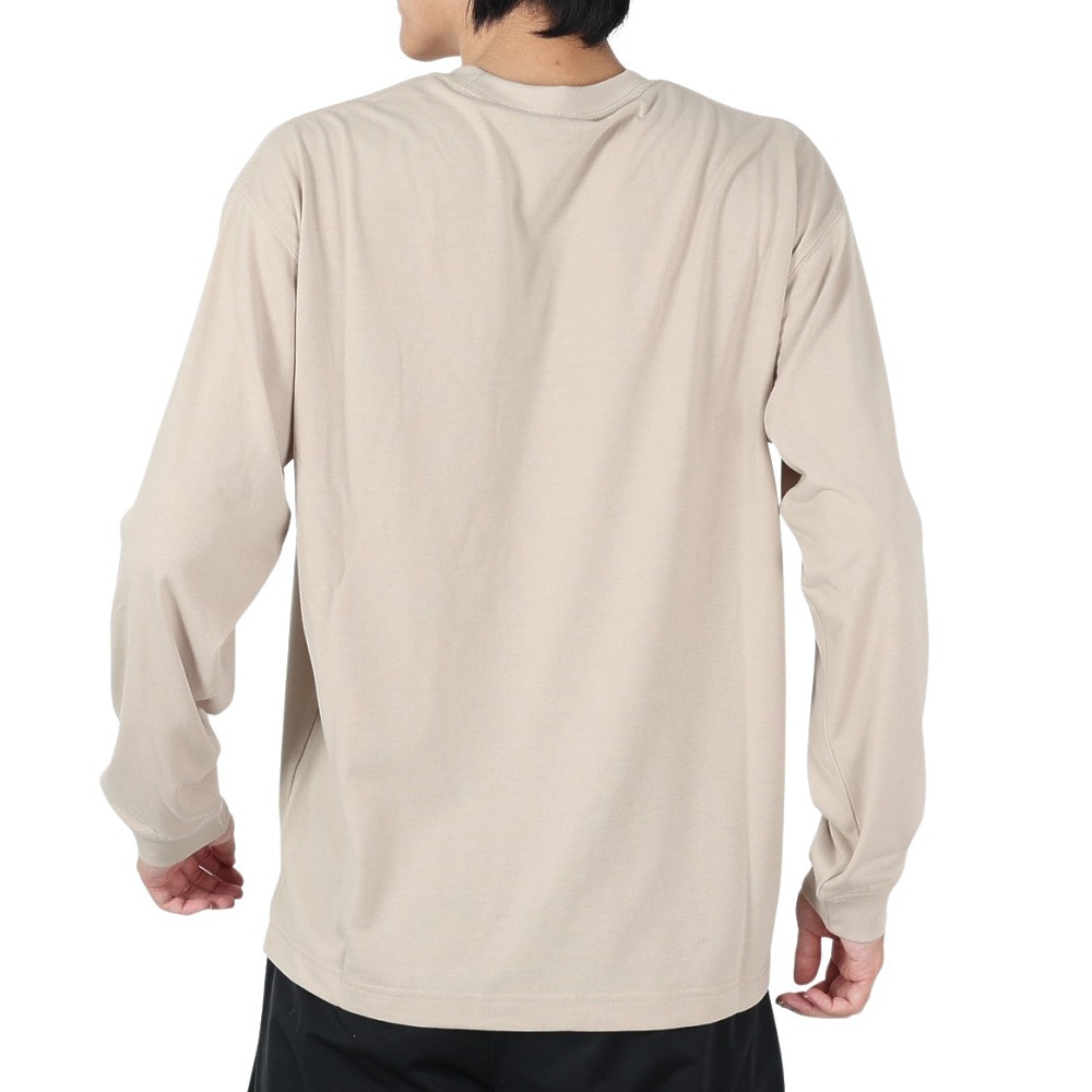 ジャックウルフスキン（JackWolfskin）（メンズ）長袖Tシャツ ロンT JP PAW IN ポケット長袖Tシャツ 5030821-5154 ベージュ