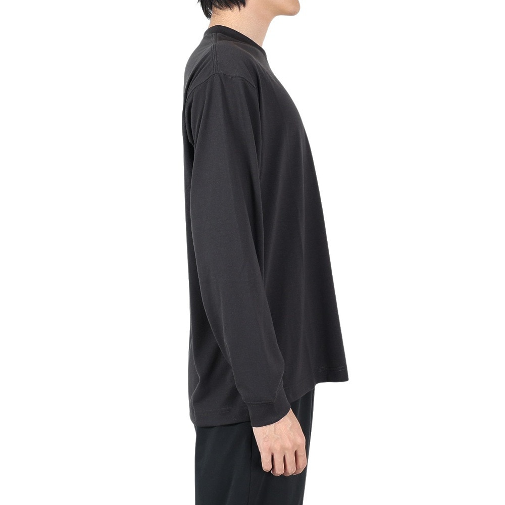 ジャックウルフスキン（JackWolfskin）（メンズ）長袖Tシャツ ロンT JP PAW IN ポケット長袖Tシャツ 5030821-6350 チャコールグレー