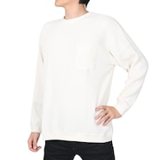 (メンズ)長袖Tシャツ ロンT SNUG サーマル 長袖Tシャツ 23 792-3130013  WHT ホワイト