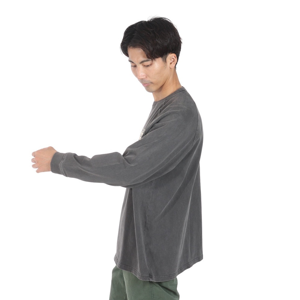 カブー（KAVU）（メンズ）長袖Tシャツ ロンT ヘビーウェイト 長袖Tシャツ 19821924 BLK ブラック