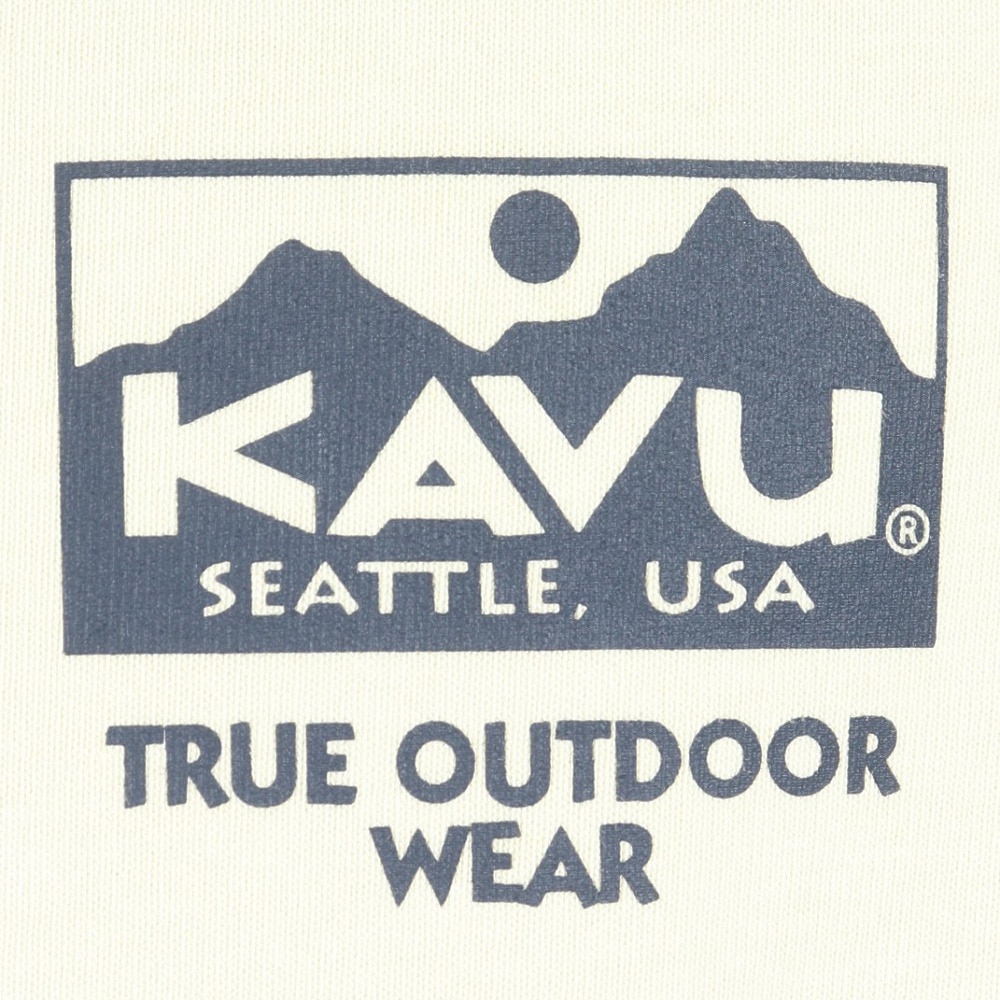 カブー（KAVU）（メンズ）長袖Tシャツ ロンT ヘビーウェイト 長袖Tシャツ 19821924 NTL キナリ