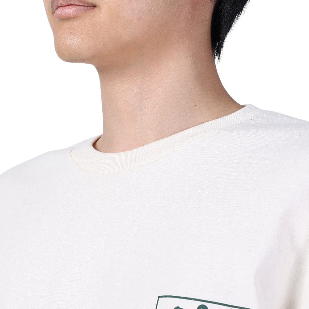 カブー（KAVU）（メンズ）長袖Tシャツ ロンT トゥルーロゴ 長袖Tシャツ 19821937 NTL キナリ