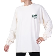 カブー（KAVU）（メンズ）長袖Tシャツ ロンT トゥルーロゴ 長袖Tシャツ 19821937 NTL キナリ