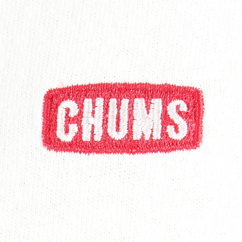 チャムス（CHUMS）（メンズ、レディース）長袖Tシャツ ロンT ブービーロゴブラッシュド 長袖Tシャツ CH01-2304-W001 ホワイト