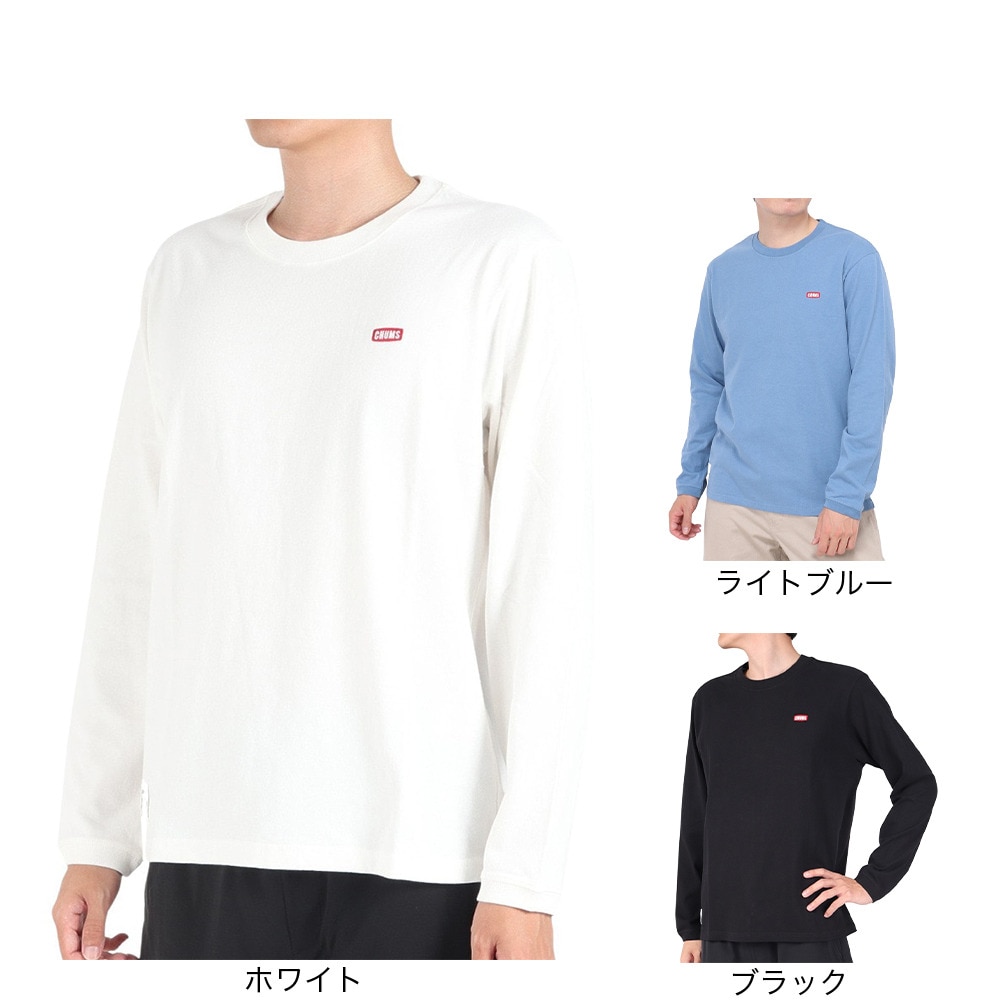 チャムス（CHUMS）（メンズ）ブービーロゴ ブラッシュド ロングスリーブTシャツ CH01-2304-A002