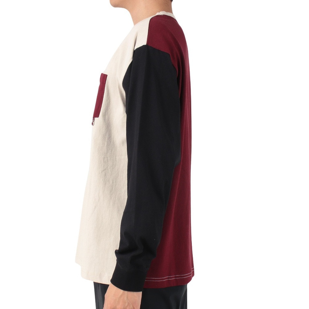 コールマン（Coleman）（メンズ）ワンポイント 長袖Tシャツ ロンT ポケットロングスリーブTシャツ X5350A CRY アイボリー
