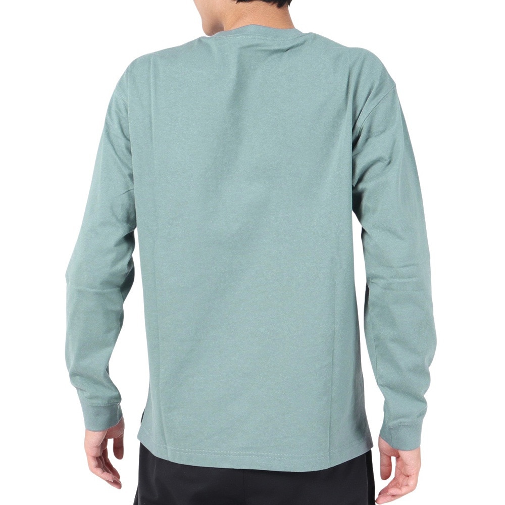 ジャックウルフスキン（JackWolfskin）（メンズ）長袖Tシャツ ロンT POCKET 長袖Tシャツ V2 5022584-6167 ブルーグレー