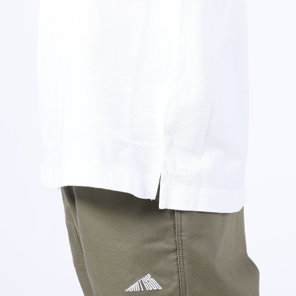 ニューバランス（new balance）（メンズ）長袖Tシャツ ロンT MT1996 グラフィックロングスリーブTシャツ AMT35114WT ホワイト
