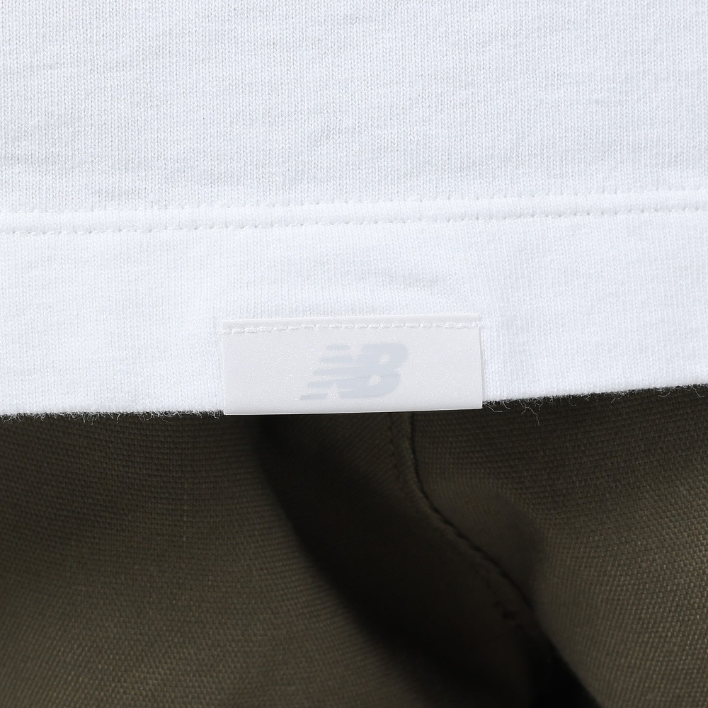 ニューバランス（new balance）（メンズ）長袖Tシャツ ロンT MT1996 グラフィックロングスリーブTシャツ AMT35114WT ホワイト