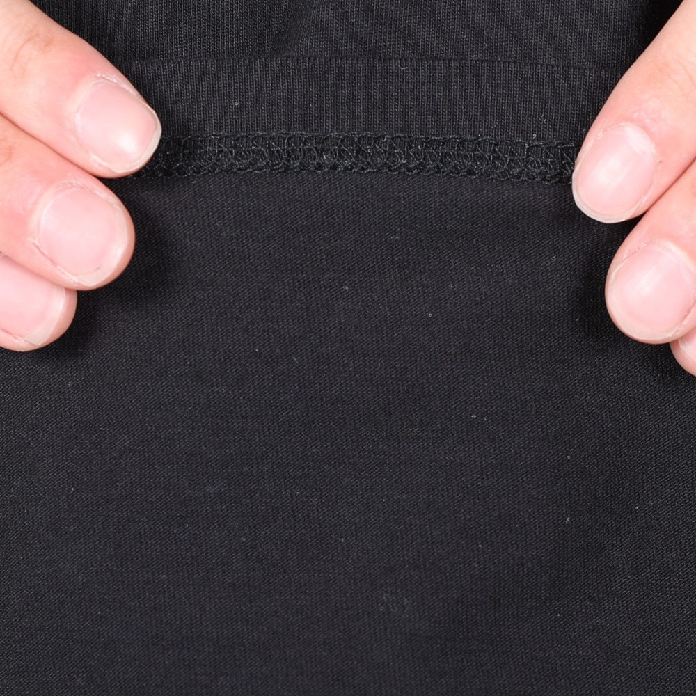 クリフメイヤー（KRIFF MAYER）（メンズ）バックプリント おしゃれ 長袖Tシャツ キャンプラビット ロンT 2337807-19:BLACK ブラック ユニセックス仕様