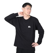 クリフメイヤー（KRIFF MAYER）（メンズ）キャンプラビットロンT 長袖Tシャツ 2337807-19:BLACK