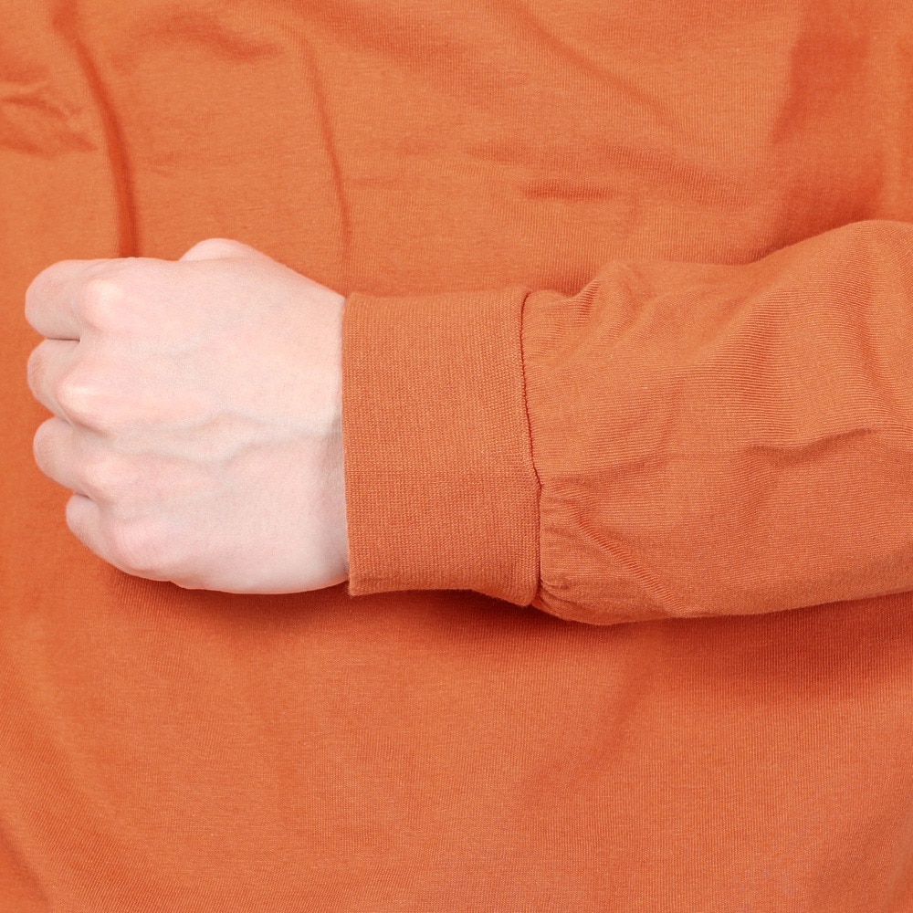 クリフメイヤー（KRIFF MAYER）（メンズ）バックプリント おしゃれ 長袖Tシャツ キャンプラビット ロンT 2337807-45:ORANGE オレンジ ユニセックス仕様