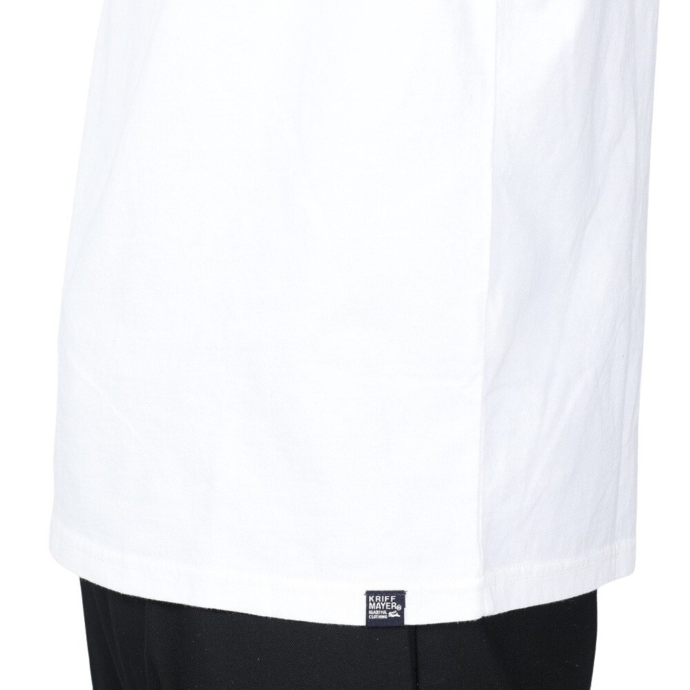 クリフメイヤー（KRIFF MAYER）（メンズ）バックプリント おしゃれ 長袖Tシャツ キャンプラビット ロンT 2337807-5:OFF オフホワイト ユニセックス仕様