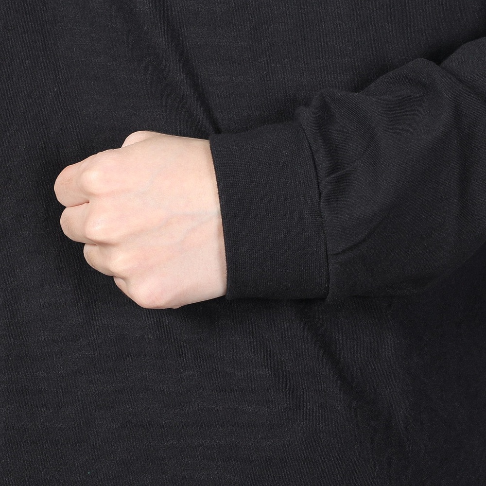 クリフメイヤー（KRIFF MAYER）（メンズ、レディース）長袖Tシャツ スヌーピー バックプリント ロンＴ 2337823-19:BLACK ブラック ユニセックス仕様