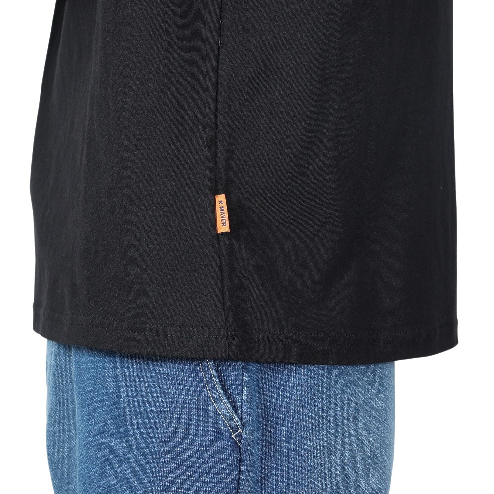 クリフメイヤー（KRIFF MAYER）（メンズ、レディース）長袖Tシャツ スヌーピー バックプリント ロンＴ 2337823-19:BLACK ブラック ユニセックス仕様