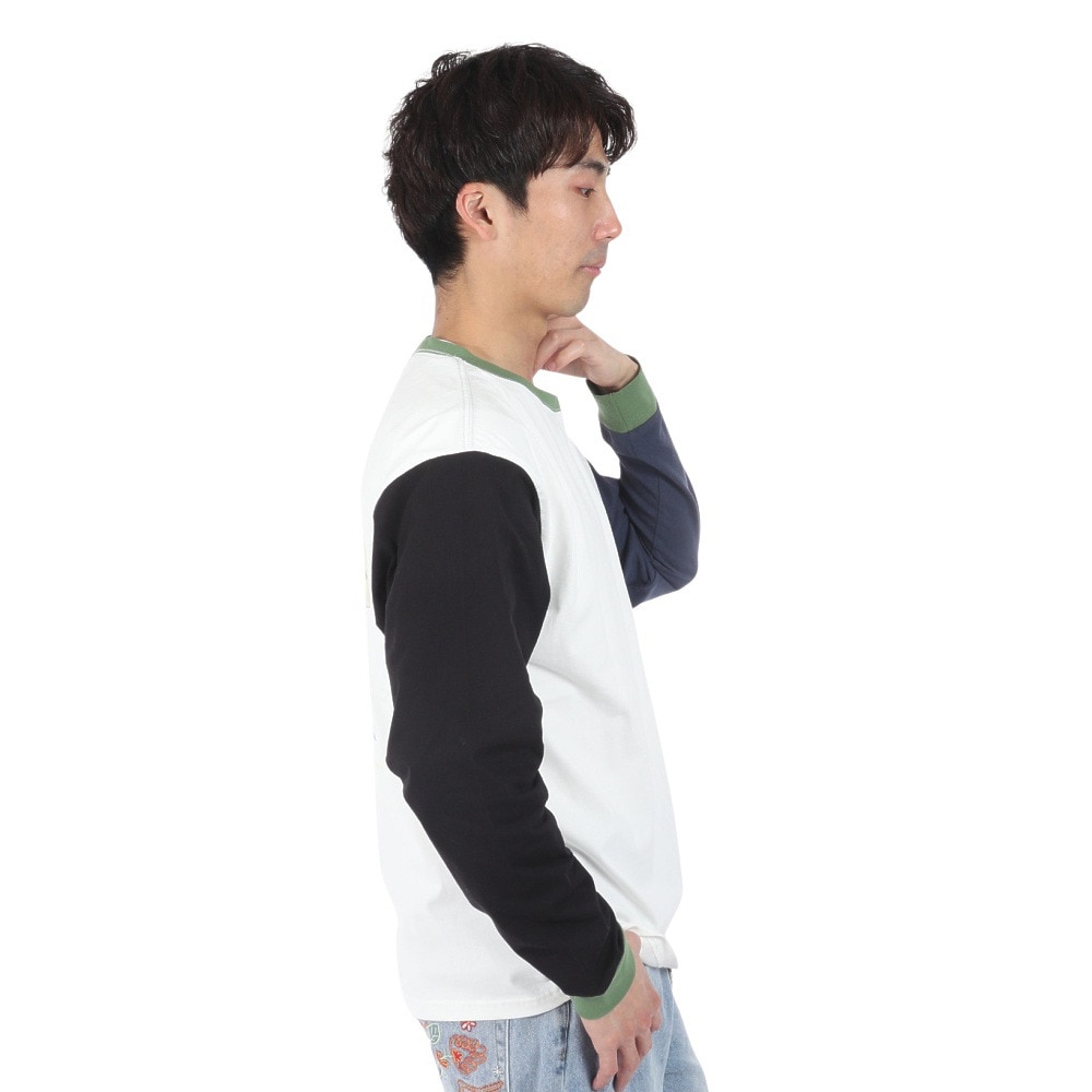 クリフメイヤー（KRIFF MAYER）（メンズ、レディース）長袖Tシャツ スヌーピー バックプリント ロンＴ 2337823-90:MULTI-COL マルチカラー ユニセックス仕様