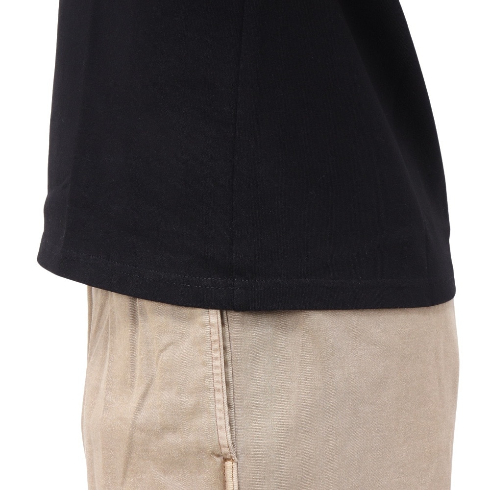 チャムス（CHUMS）（メンズ）高耐久 長袖Tシャツ ロンT ロゴロングスリーブTシャツ CH01-2273-K073 ブラック×グリーン 綿100 厚手
