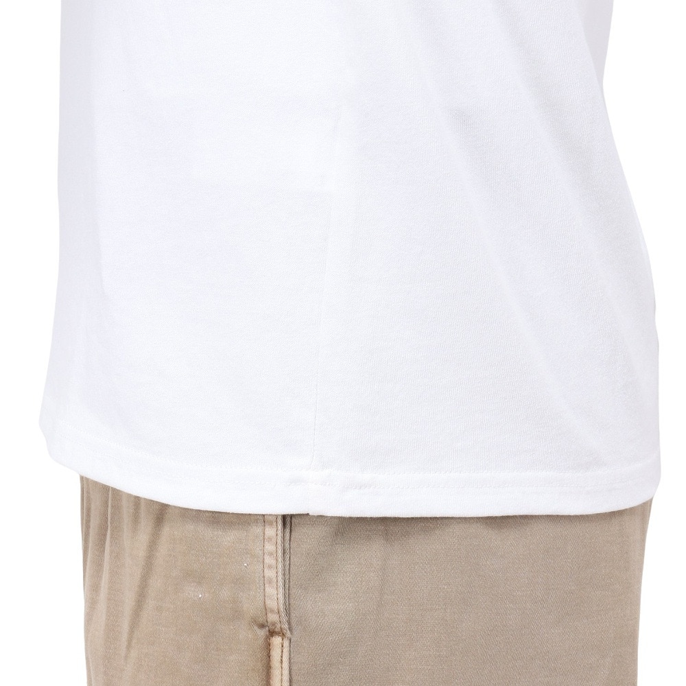 チャムス（CHUMS）（メンズ）高耐久 長袖Tシャツ ロンT HWYCロングスリーブTシャツ CH01-2276-W014 ホワイト 綿100 袖ロゴ