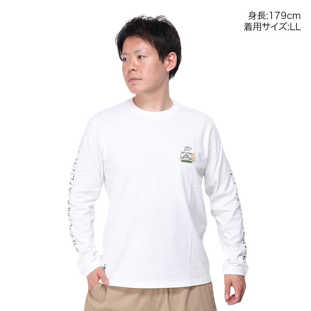チャムス（CHUMS）（メンズ）アンチバグセーフティマッチロングスリーブTシャツ CH01-2381-W001