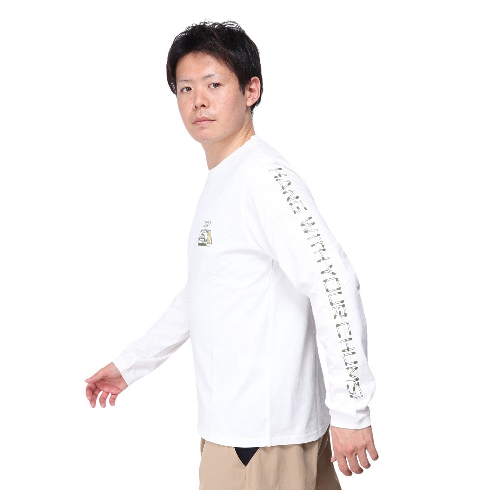 チャムス（CHUMS）（メンズ）アンチバグセーフティマッチロングスリーブTシャツ CH01-2381-W001