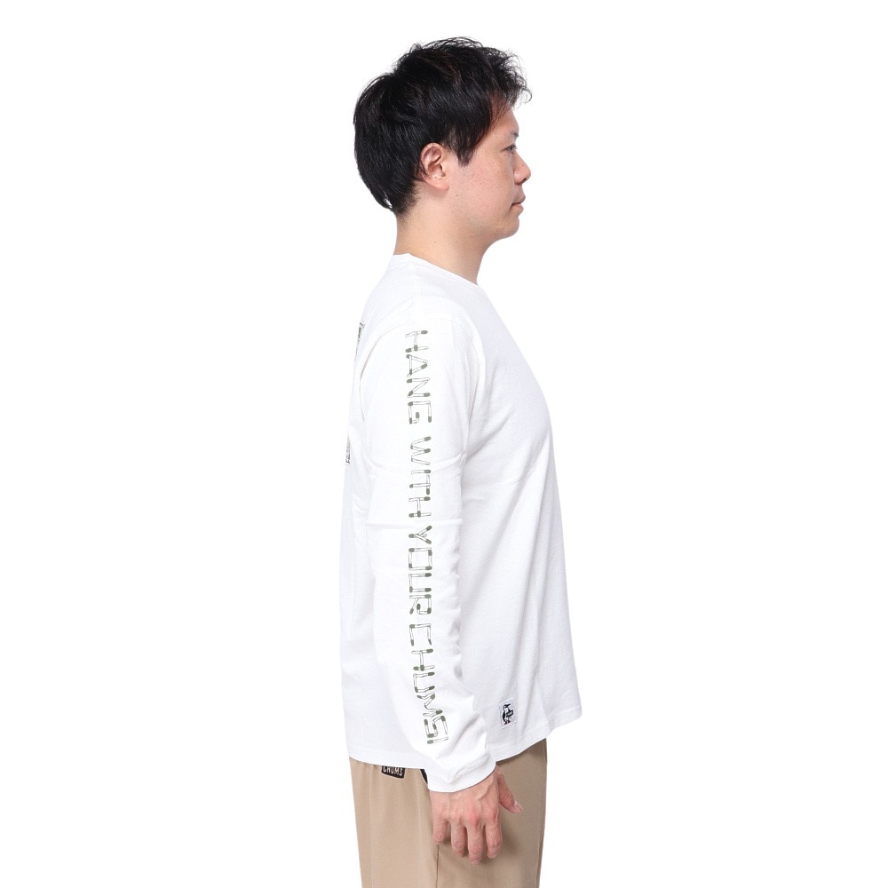 チャムス（CHUMS）（メンズ）アンチバグセーフティマッチロングスリーブTシャツ CH01-2381-W001