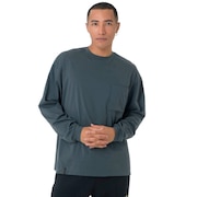 (メンズ)長袖Tシャツ ラッシュガード MT1996 ロングTシャツ AMT45018 ACK ブラック 吸汗速乾 透けにくい