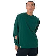 (メンズ)長袖Tシャツ ラッシュガード MT1996 ロングTシャツ AMT45018 NWG グリーン 吸汗速乾 透けにくい