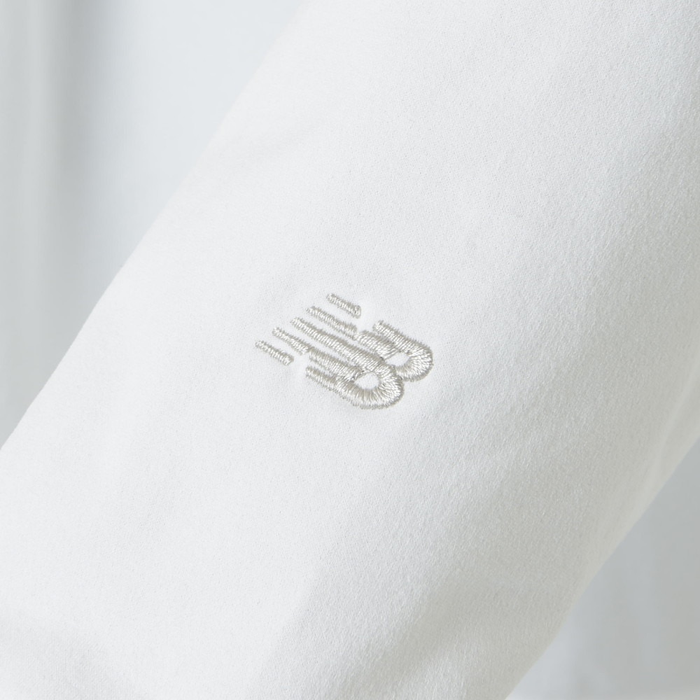 ニューバランス（new balance）（メンズ）長袖Tシャツ ラッシュガード MT1996 ロングTシャツ AMT45018 WT ホワイト 吸汗速乾 透けにくい