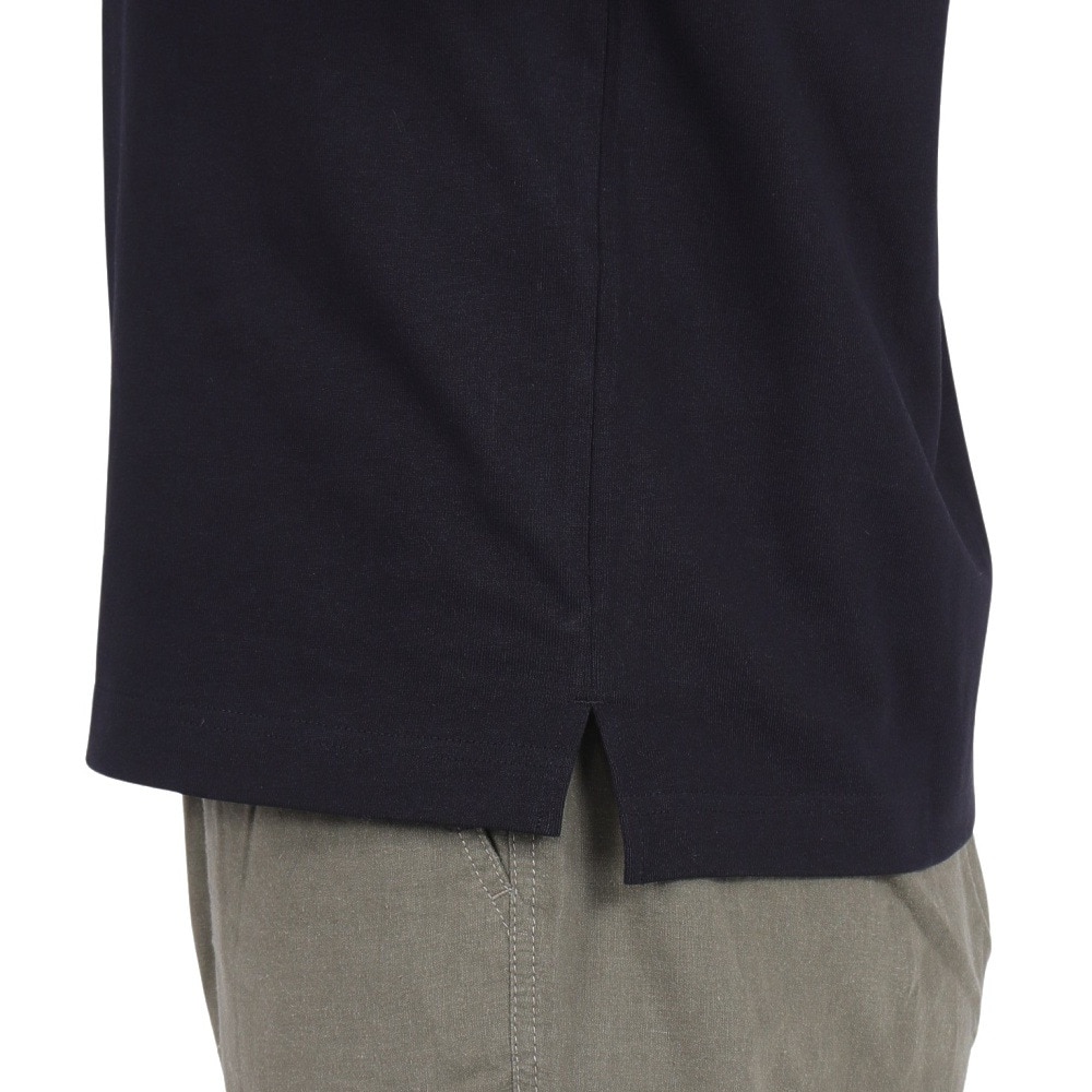 ジャックウルフスキン（JackWolfskin）（メンズ）長袖Tシャツ ロンT ポケット ロングスリーブTシャツ 5022585-6000 ブラック 耐久性 綿100