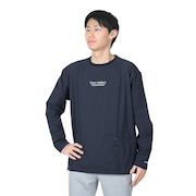 (メンズ)速乾 撥水 ストレッチ BACKMESH.P 長袖Tシャツ 50BNF4SCD2313 ポケッタブル