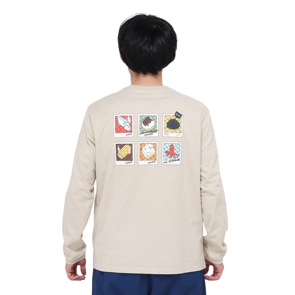 チャムス（CHUMS）（メンズ）インスタントカメラポケット ブラッシュド ロングスリーブTシャツ CH01-2451-G057
