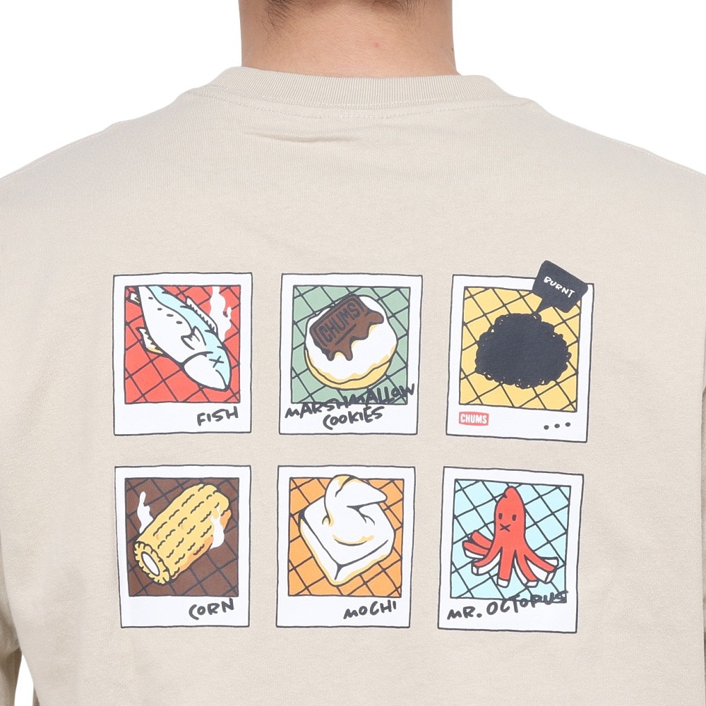 チャムス（CHUMS）（メンズ）インスタントカメラポケット ブラッシュド ロングスリーブTシャツ CH01-2451-G057