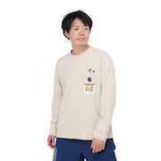 (メンズ)インスタントカメラポケット ブラッシュド ロングスリーブTシャツ CH01-2451