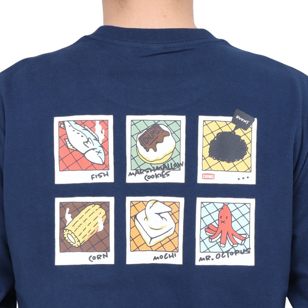 チャムス（CHUMS）（メンズ）インスタントカメラポケット ブラッシュド ロングスリーブTシャツ CH01-2451-N001