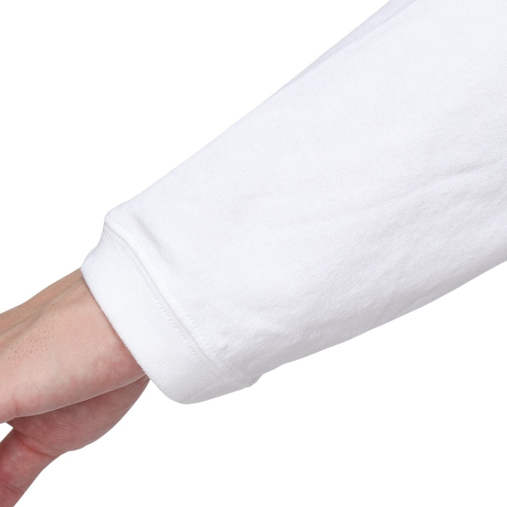 チャムス（CHUMS）（メンズ）長袖Tシャツ ロンT 屋台でオツカレ! ブラッシュド ロングスリーブ CH01-2452-W001 ホワイト