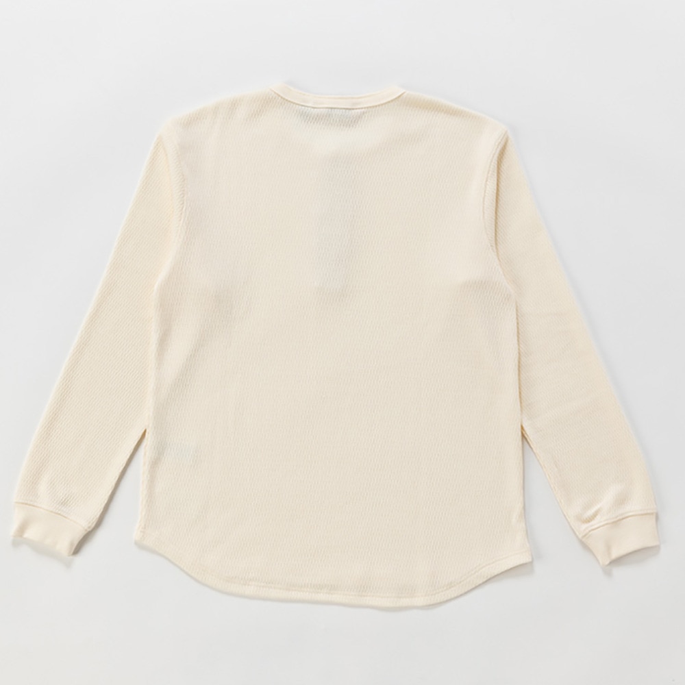 クリフメイヤー（KRIFF MAYER）（メンズ）サーマルヘンリーロンT 長袖Tシャツ 2417805:9:NATURAL