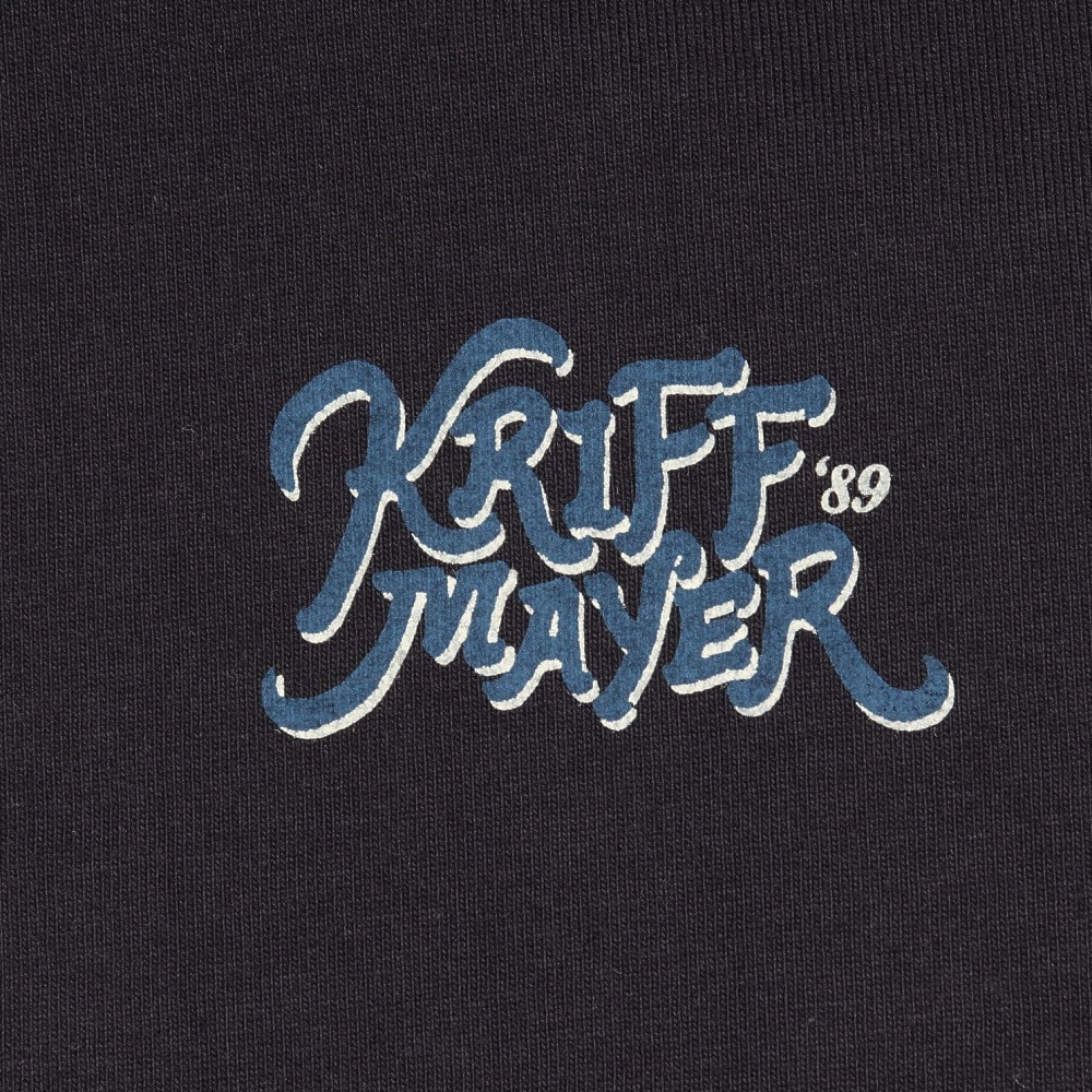クリフメイヤー（KRIFF MAYER）（メンズ）ラビットバックプリントロンT 長袖Tシャツ 2417807:19:BLACK