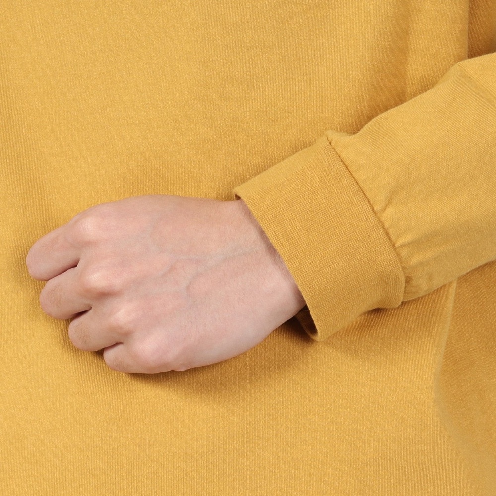 クリフメイヤー（KRIFF MAYER）（メンズ）ラビットバックプリントロンT 長袖Tシャツ 2417807:55:YELLOW
