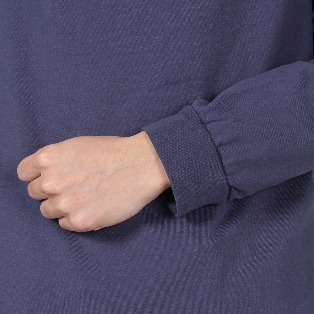 クリフメイヤー（KRIFF MAYER）（メンズ）ラビットバックプリントロンT 長袖Tシャツ 2417807:79:NAVY