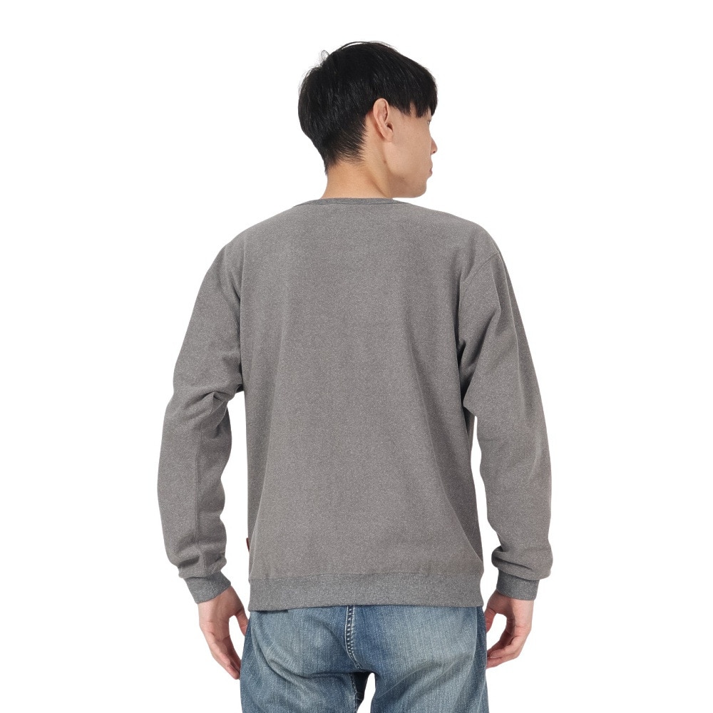 クリフメイヤー（KRIFF MAYER）（メンズ）モチノビ ラビットロンT 長袖Tシャツ スタンド 2417814:15:GRAY